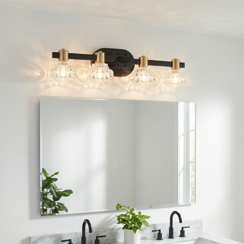 Vanity light inch black - vanity,